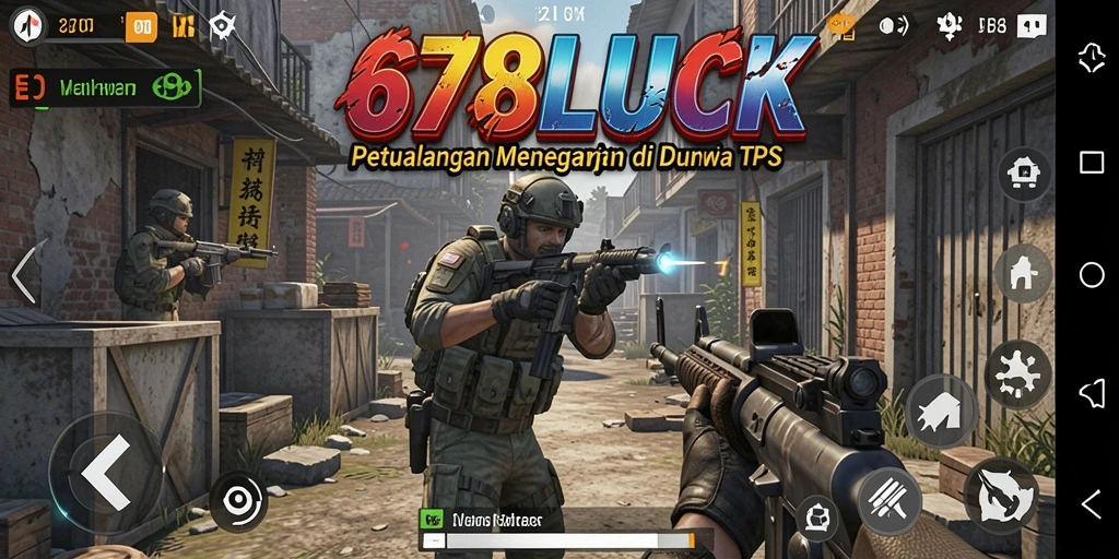 Tampilan gameplay menegangkan dan seru di 678LUCK.