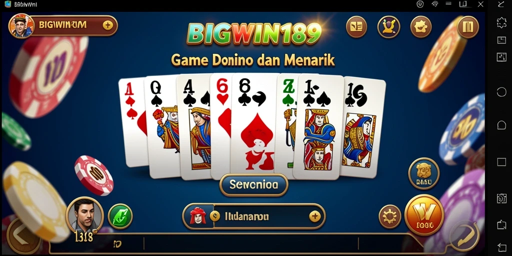 Screenshot gameplay BIGWIN189 yang menampilkan aksi domino yang menarik.