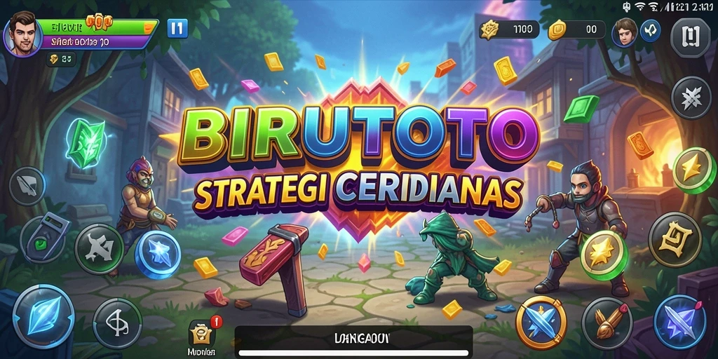 Tampilan gameplay BIRUTOTO yang menarik dan menegangkan.