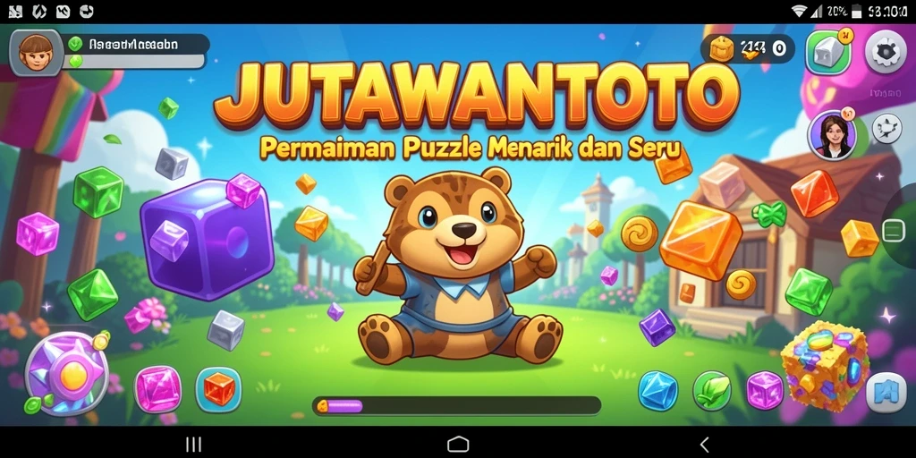 Screenshot gameplay JUTAWANTOTO menampilkan tantangan menarik.
