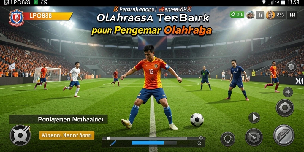Tangkapan layar LPO88 menampilkan aksi seru dalam permainan olahraga.